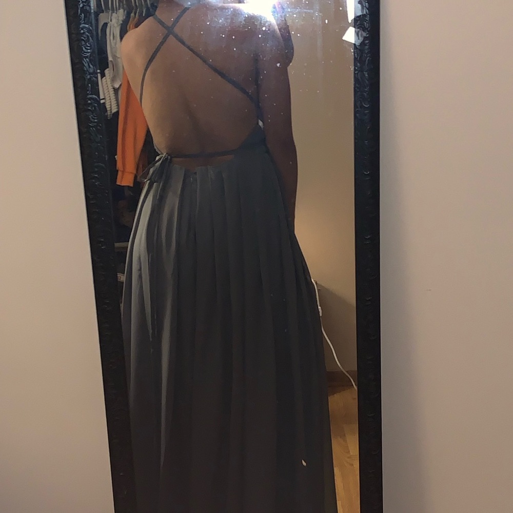 Dress was too big and showed more than I liked